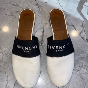 Givenchy Bedford mules in white/black size 39.5